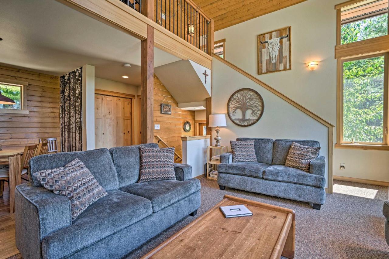 Private Leavenworth Cabin With Mtn Views And Fire Pit 外观 照片