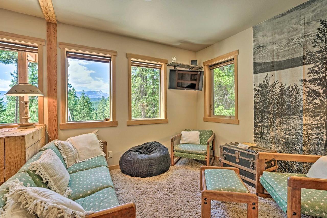 Private Leavenworth Cabin With Mtn Views And Fire Pit 外观 照片